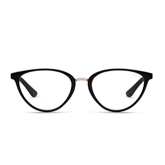 Quay BlueLight Rumours Cat Eye Glasses Black NWT main image 4